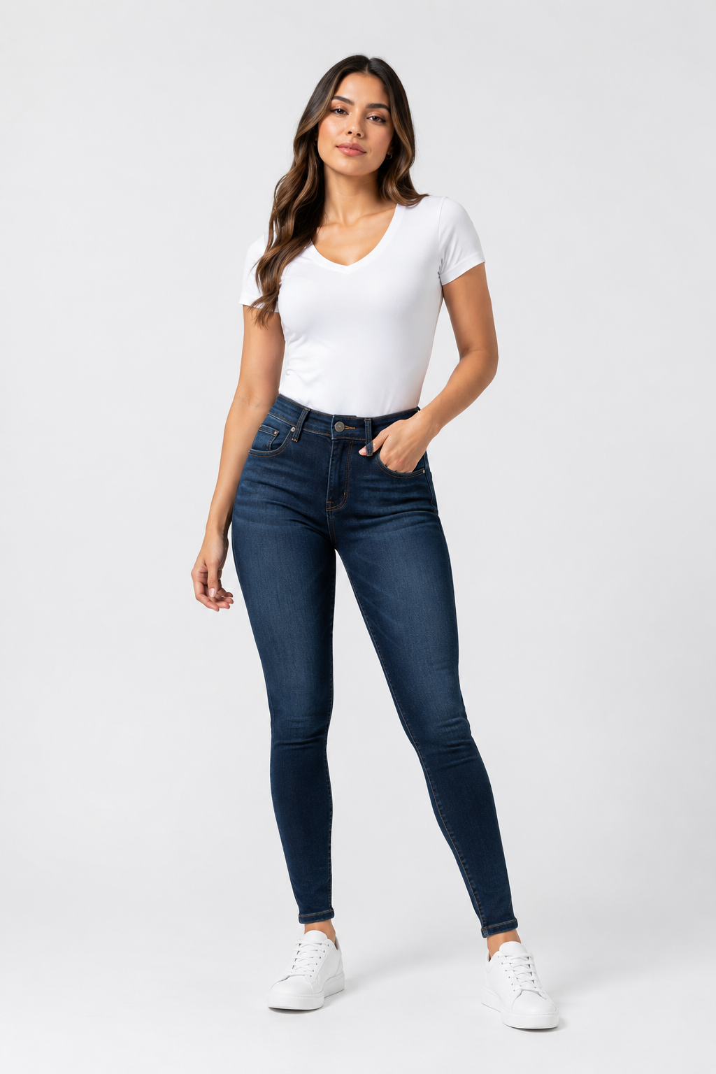Women's Premium Skinny Stretch Jeans | Colombian Fit