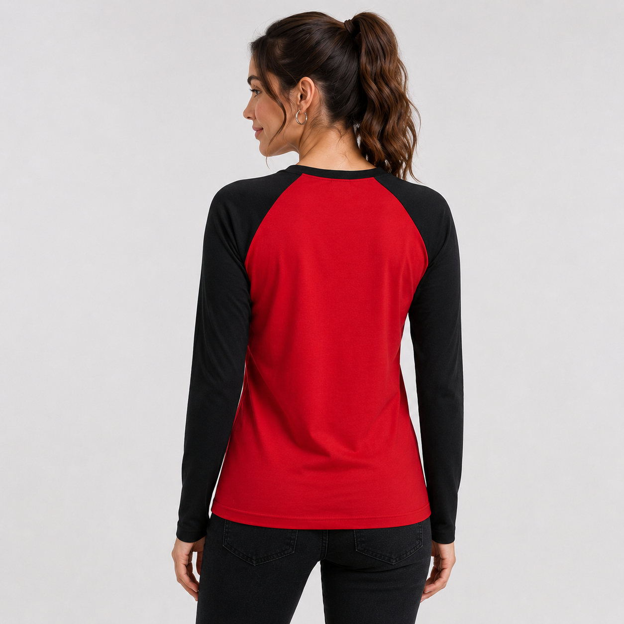 Women's Premium Raglan Sleeve T-Shirt | Casual Cotton Blend Baseball Tee