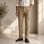 Men's Premium Slim Fit Twill Chino Pants | Stretch Cotton Casual Trousers