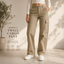 Women's Premium Twill Cargo Pants | Relaxed Fit Utility Trousers